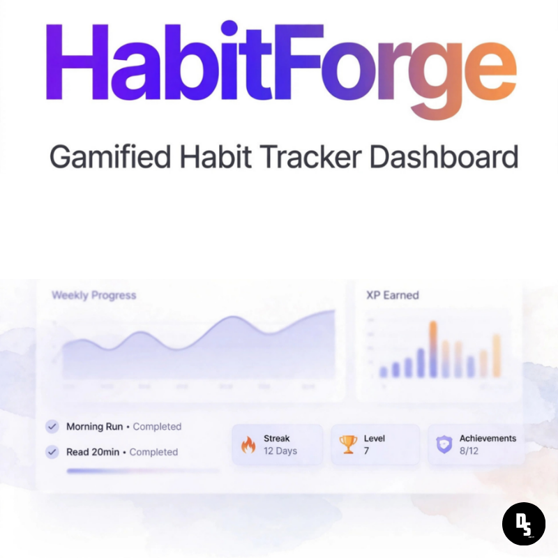 HabitForge – Habit Tracker, Goal Planner & Daily Routine Productivity App